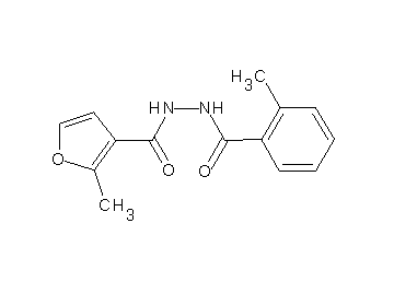 2-methyl-N'-(2-methylbenzoyl)-3-furohydrazide