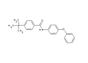4-tert-butyl-N-(4-phenoxyphenyl)benzamide