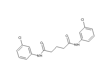 N,N'-bis(3-chlorophenyl)pentanediamide