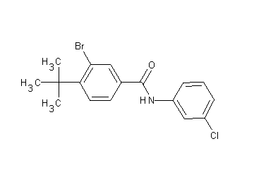 3-bromo-4-tert-butyl-N-(3-chlorophenyl)benzamide