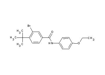 3-bromo-4-tert-butyl-N-(4-ethoxyphenyl)benzamide - Click Image to Close