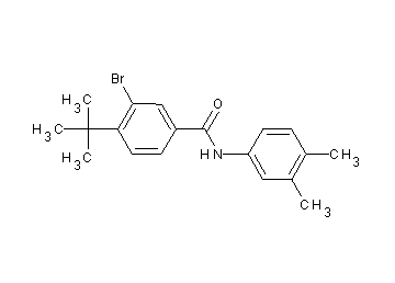 3-bromo-4-tert-butyl-N-(3,4-dimethylphenyl)benzamide