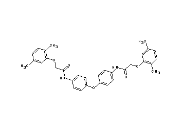 N,N'-[oxybis(4,1-phenylene)]bis[2-(2,5-dimethylphenoxy)acetamide] - Click Image to Close