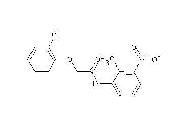 2-(2-chlorophenoxy)-N-(2-methyl-3-nitrophenyl)acetamide