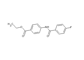 ethyl 4-[(4-fluorobenzoyl)amino]benzoate - Click Image to Close
