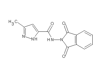 N-(1,3-dioxo-1,3-dihydro-2H-isoindol-2-yl)-3-methyl-1H-pyrazole-5-carboxamide