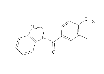 1-(3-iodo-4-methylbenzoyl)-1H-1,2,3-benzotriazole