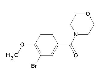 4-(3-bromo-4-methoxybenzoyl)morpholine - Click Image to Close