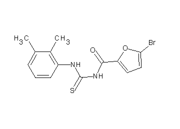 5-bromo-N-{[(2,3-dimethylphenyl)amino]carbonothioyl}-2-furamide