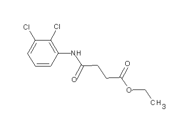 ethyl 4-[(2,3-dichlorophenyl)amino]-4-oxobutanoate