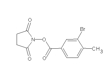1-[(3-bromo-4-methylbenzoyl)oxy]-2,5-pyrrolidinedione