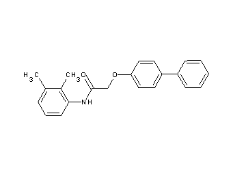 2-(4-biphenylyloxy)-N-(2,3-dimethylphenyl)acetamide