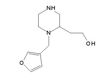 2-[1-(3-furylmethyl)-2-piperazinyl]ethanol