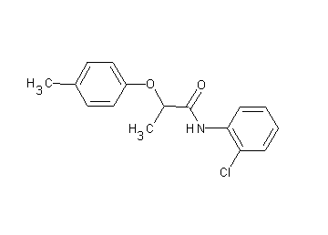 N-(2-chlorophenyl)-2-(4-methylphenoxy)propanamide