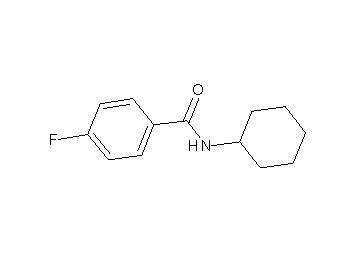 N-cyclohexyl-4-fluorobenzamide