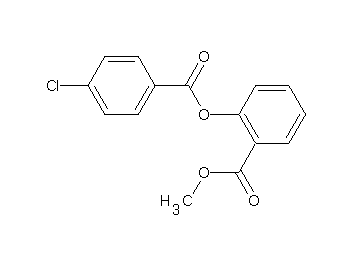 methyl 2-[(4-chlorobenzoyl)oxy]benzoate