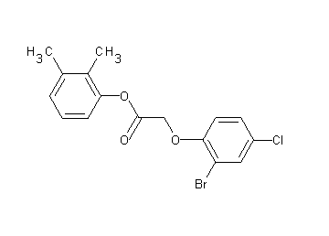 2,3-dimethylphenyl (2-bromo-4-chlorophenoxy)acetate
