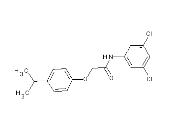 N-(3,5-dichlorophenyl)-2-(4-isopropylphenoxy)acetamide