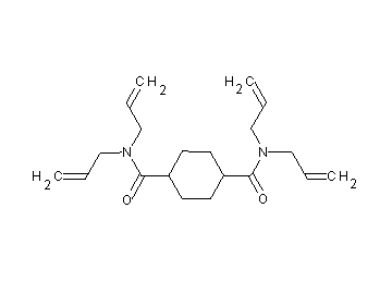 N,N,N',N'-tetraallyl-1,4-cyclohexanedicarboxamide