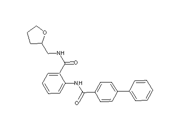 N-(2-{[(tetrahydro-2-furanylmethyl)amino]carbonyl}phenyl)-4-biphenylcarboxamide - Click Image to Close