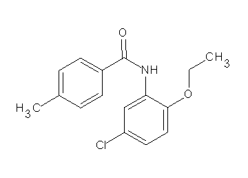 N-(5-chloro-2-ethoxyphenyl)-4-methylbenzamide
