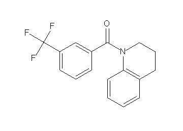 1-[3-(trifluoromethyl)benzoyl]-1,2,3,4-tetrahydroquinoline