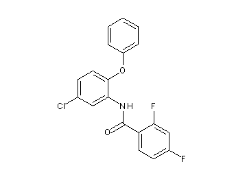N-(5-chloro-2-phenoxyphenyl)-2,4-difluorobenzamide