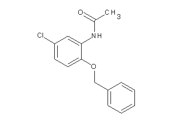 N-[2-(benzyloxy)-5-chlorophenyl]acetamide