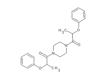 1,4-bis(2-phenoxypropanoyl)piperazine