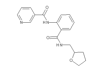 N-(2-{[(tetrahydro-2-furanylmethyl)amino]carbonyl}phenyl)nicotinamide - Click Image to Close