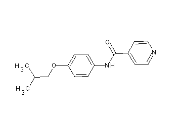 N-(4-isobutoxyphenyl)isonicotinamide