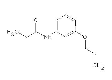 N-[3-(allyloxy)phenyl]propanamide