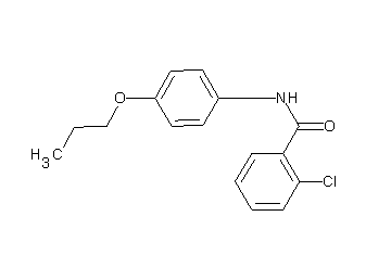 2-chloro-N-(4-propoxyphenyl)benzamide
