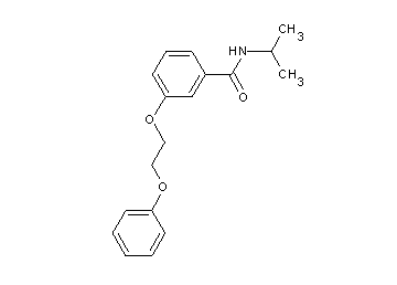 N-isopropyl-3-(2-phenoxyethoxy)benzamide