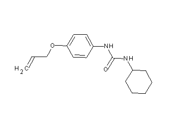 N-[4-(allyloxy)phenyl]-N'-cyclohexylurea