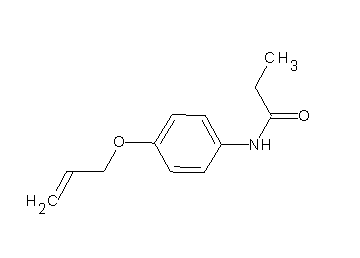 N-[4-(allyloxy)phenyl]propanamide