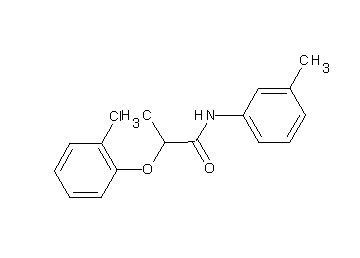 2-(2-chlorophenoxy)-N-(3-methylphenyl)propanamide
