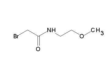 2-bromo-N-(2-methoxyethyl)acetamide