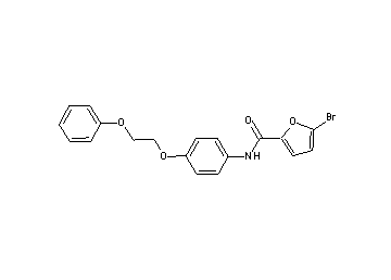 5-bromo-N-[4-(2-phenoxyethoxy)phenyl]-2-furamide