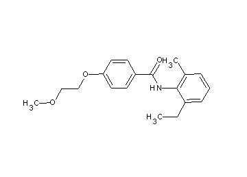 N-(2-ethyl-6-methylphenyl)-4-(2-methoxyethoxy)benzamide - Click Image to Close