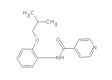 N-(2-isobutoxyphenyl)isonicotinamide