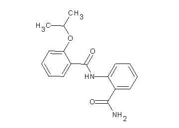 N-[2-(aminocarbonyl)phenyl]-2-isopropoxybenzamide