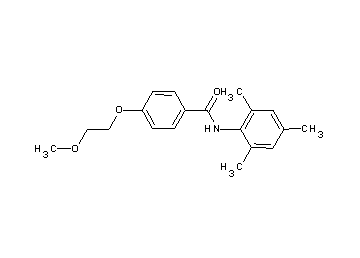 N-mesityl-4-(2-methoxyethoxy)benzamide