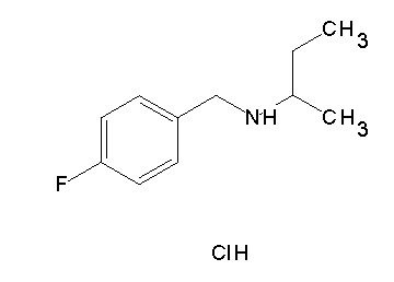 N-(4-fluorobenzyl)-2-butanamine hydrochloride