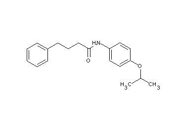 N-(4-isopropoxyphenyl)-4-phenylbutanamide
