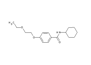 N-cyclohexyl-4-(2-ethoxyethoxy)benzamide