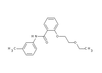 2-(2-ethoxyethoxy)-N-(3-methylphenyl)benzamide