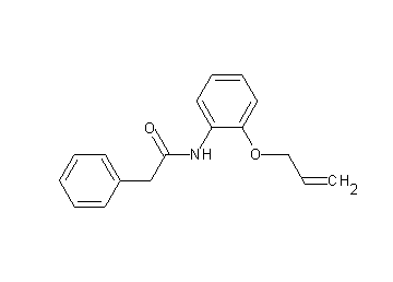 N-[2-(allyloxy)phenyl]-2-phenylacetamide