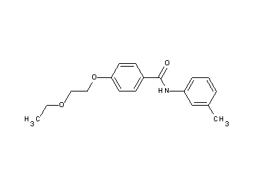 4-(2-ethoxyethoxy)-N-(3-methylphenyl)benzamide