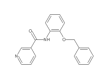 N-[2-(benzyloxy)phenyl]nicotinamide